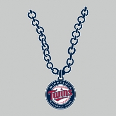 Minnesota Twins Necklace logo custom vinyl decal
