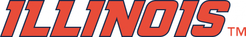 Illinois Fighting Illini 2014-Pres Wordmark Logo 04 heat sticker