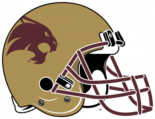 Texas State Bobcats 2003-Pres Helmet Logo custom vinyl decal