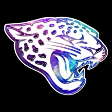 Galaxy Jacksonville Jaguars Logo heat sticker