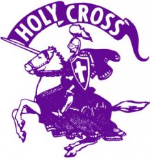 Holy Cross Crusaders 1966-1998 Primary Logo custom vinyl decal