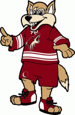 Arizona Coyotes 2003 04-2006 07 Mascot Logo custom vinyl decal