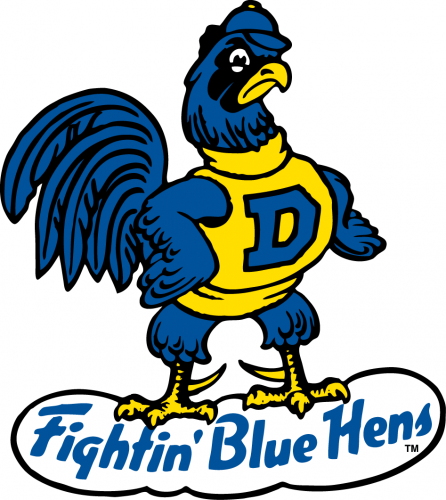 Delaware Blue Hens 1967-1986 Secondary Logo heat sticker