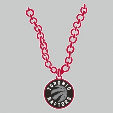 Toronto Raptors Necklace logo heat sticker