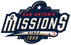 San Antonio Missions 2019-Pres Primary Logo heat sticker