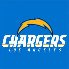 Los Angeles Chargers 2017-Pres Wordmark Logo 01 heat sticker