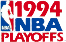 NBA Playoffs 1993-1994 Logo heat sticker