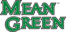 North Texas Mean Green 2005-Pres Wordmark Logo 01 custom vinyl decal