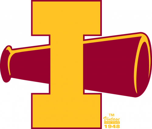 Iowa State Cyclones 1948-1956 Primary Logo custom vinyl decal