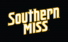 Southern Miss Golden Eagles 2003-Pres Wordmark Logo 02 heat sticker