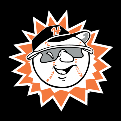 Hagerstown Suns 1993-2012 Cap Logo heat sticker