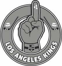 Number One Hand Los Angeles Kings logo custom vinyl decal