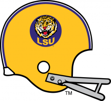 LSU Tigers 1972-1976 Helmet heat sticker