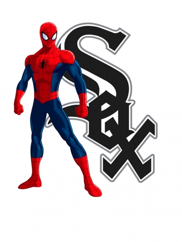 Chicago White Sox Spider Man Logo custom vinyl decal