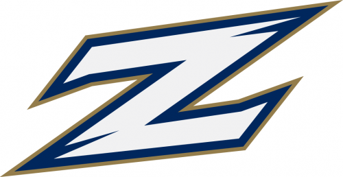 Akron Zips 2014-Pres Primary Logo custom vinyl decal