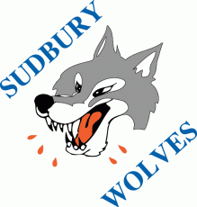 Sudbury Wolves 1989 90-2008 09 Primary Logo heat sticker