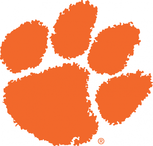 Clemson Tigers 1970-1976 Secondary Logo custom vinyl decal