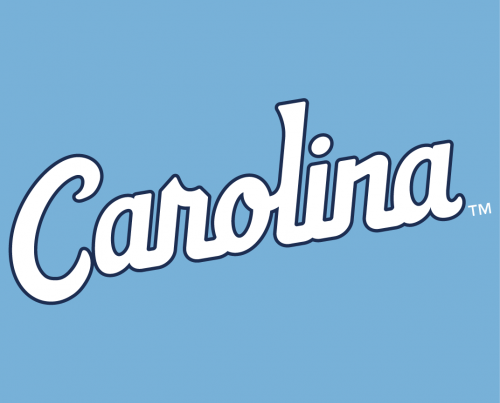 North Carolina Tar Heels 2015-Pres Wordmark Logo 18 custom vinyl decal