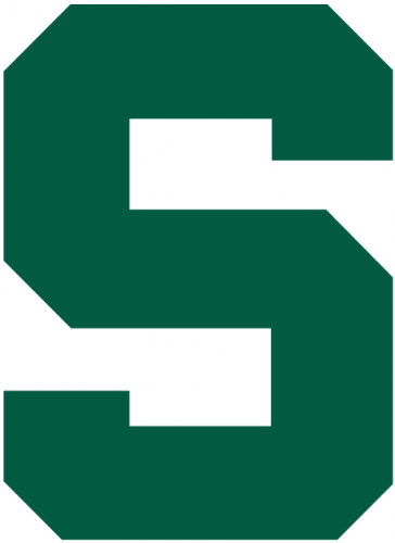 Michigan State Spartans 1983-Pres Secondary Logo heat sticker