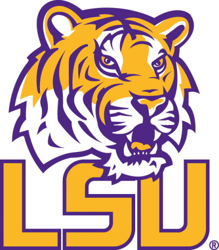 LSU Tigers 2002-2013 Alternate Logo 02 heat sticker