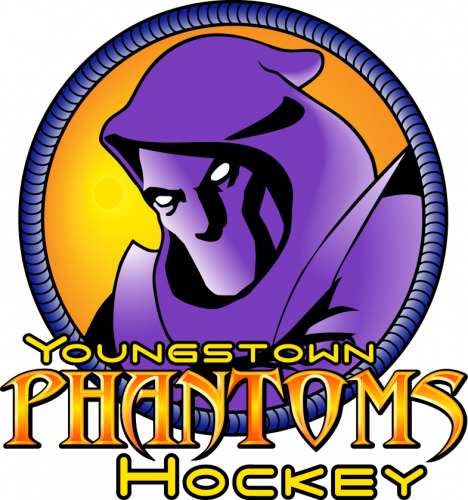 Youngstown Phantoms 2003 04-2011 12 Primary Logo custom vinyl decal