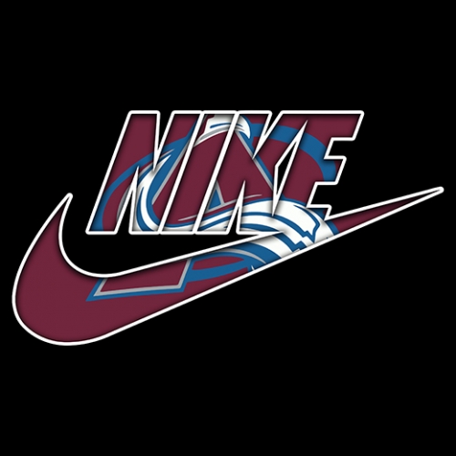 Colorado Avalanche Nike logo custom vinyl decal