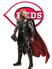 Cincinnati Reds Thor Logo heat sticker