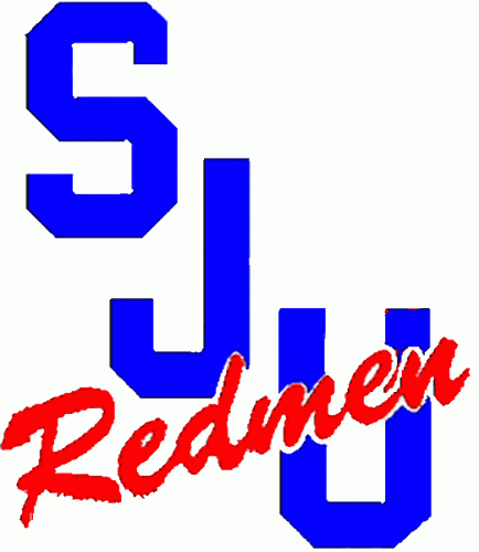 St.Johns RedStorm 1980-1991 Primary Logo heat sticker