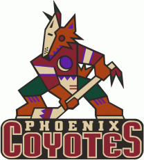 Arizona Coyotes 1996 97-1998 99 Primary Logo custom vinyl decal