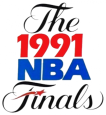 NBA Finals 1990-1991 Logo heat sticker
