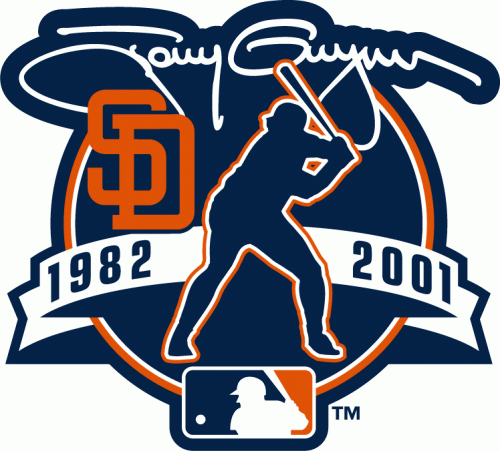 San Diego Padres 2001 Special Event Logo custom vinyl decal