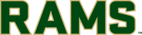 Colorado State Rams 2015-Pres Wordmark Logo 11 heat sticker