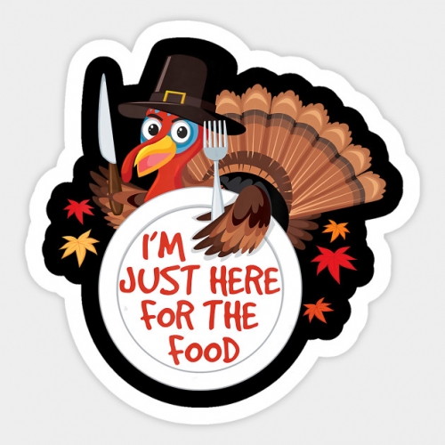Thanksgiving Day Logo 17 custom vinyl decal