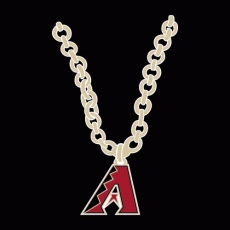 Arizona Diamondbacks Necklace logo custom vinyl decal