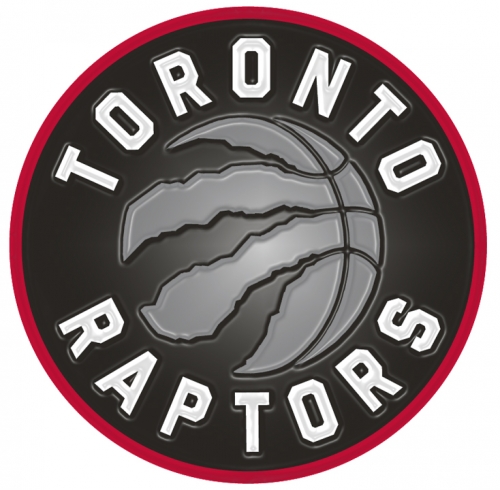 Toronto Raptors Plastic Effect Logo custom vinyl decal