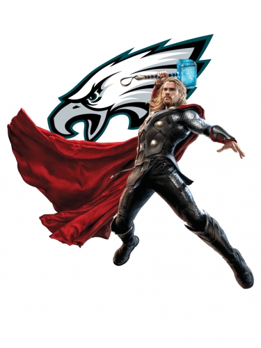 Philadelphia Eagles Thor Logo custom vinyl decal