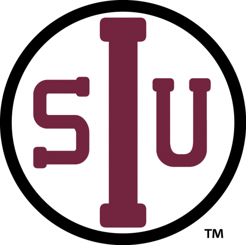 Southern Illinois Salukis 1964-1976 Secondary Logo heat sticker