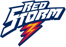 St.Johns RedStorm 1992-2003 Wordmark Logo 03 custom vinyl decal