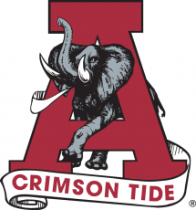 Alabama Crimson Tide 1974-2000 Primary Logo custom vinyl decal