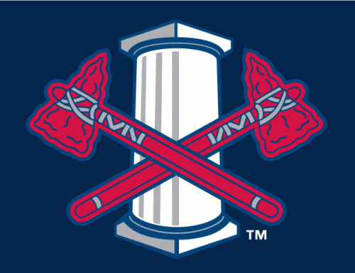 Rome Braves 2011-Pres Cap Logo heat sticker