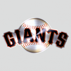 San Francisco Giants Stainless steel logo heat sticker