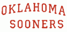 Oklahoma Sooners 1967-1981 Wordmark Logo custom vinyl decal