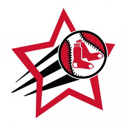 Boston Red Sox Baseball Goal Star logo custom vinyl decal