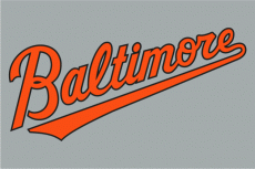Baltimore Orioles 2009-2011 Jersey Logo custom vinyl decal
