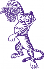 LSU Tigers 1967-1974 Mascot Logo heat sticker