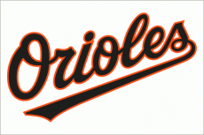 Baltimore Orioles 1998-2003 Jersey Logo custom vinyl decal
