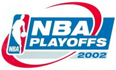 NBA Playoffs 2001-2002 Logo heat sticker