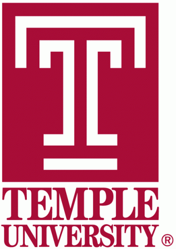 Temple Owls 1972-1995 Primary Logo heat sticker