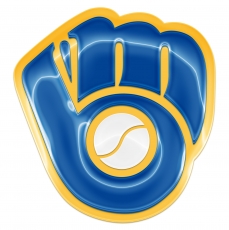 Milwaukee Brewers Crystal Logo heat sticker