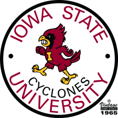Iowa State Cyclones 1965-1977 Alternate Logo 03 custom vinyl decal